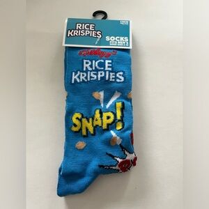Kellogg’s Rice Krispies Socks Fits Men’s Shoe Size 6-12